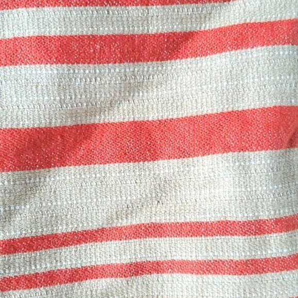 TALBOTS Khaki Striped Skirt - Size 6P - Picture 4 of 7